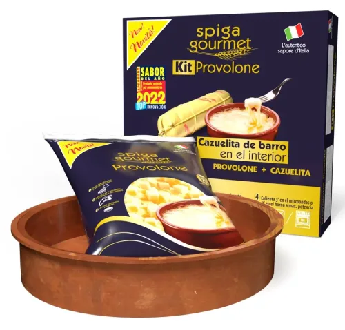 provolone con cazuelita