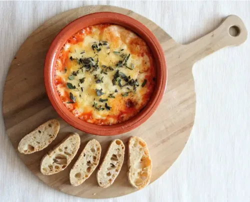provolone al horno